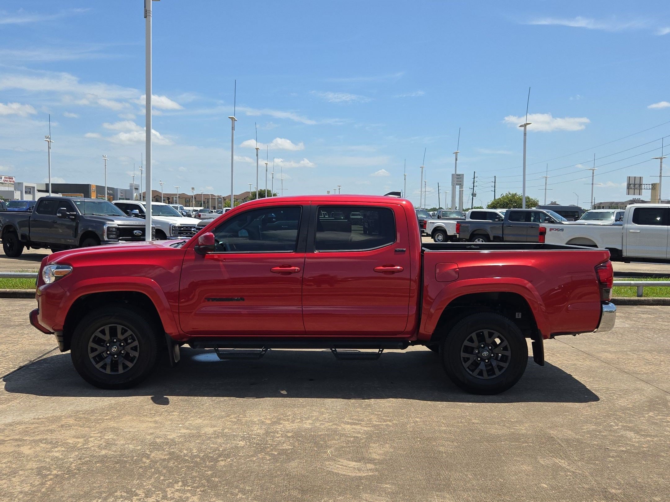 Used 2021 Barcelona Red Metallic Toyota SR5 image 6