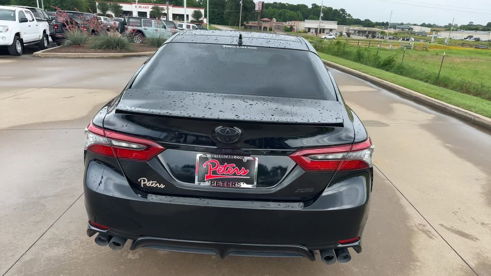 Used 2023 Midnight Black Metallic Toyota XSE image 8