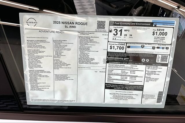 2025 Nissan Rogue SL - Photo 37
