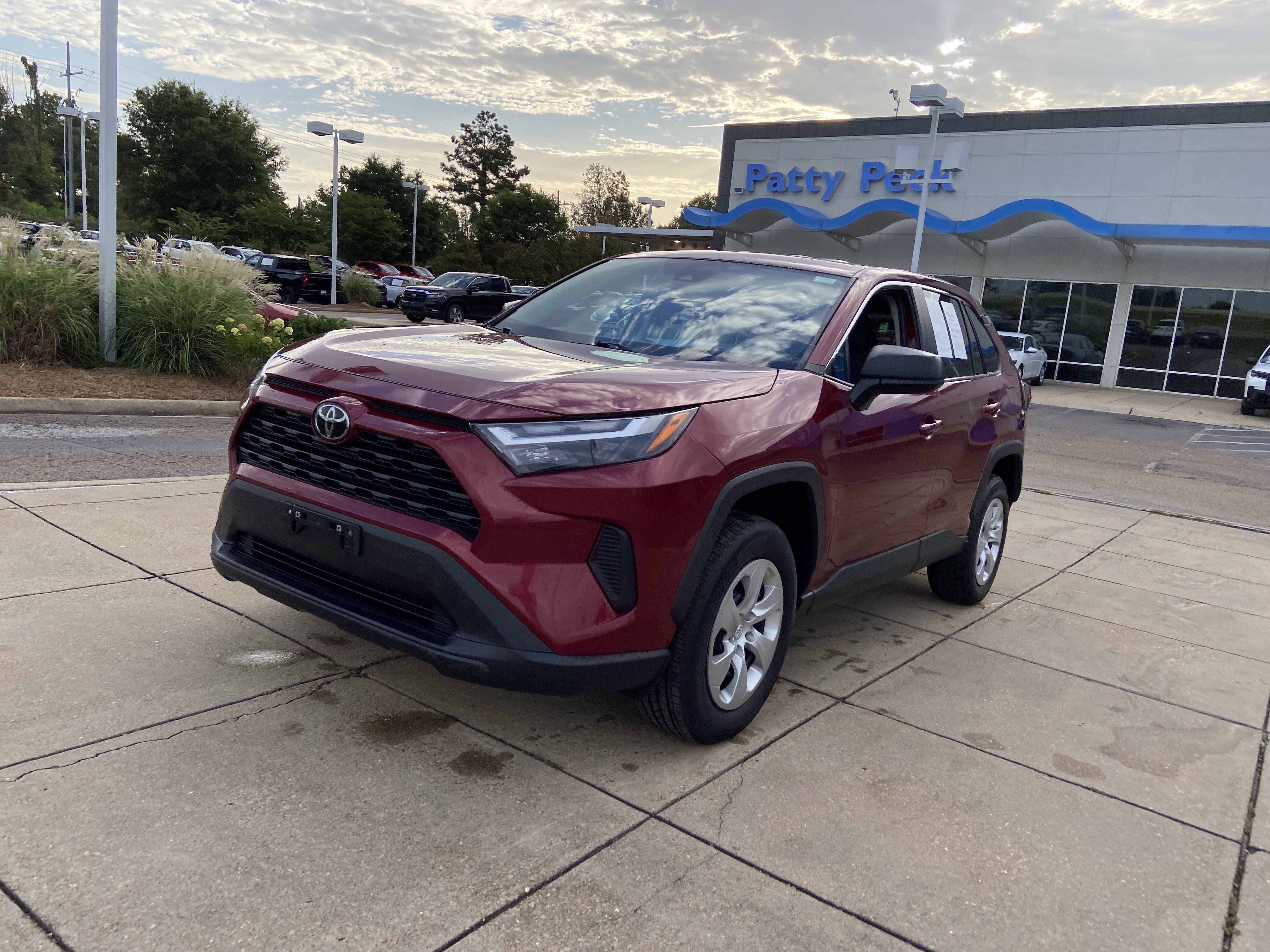 Used 2023 Ruby Flare Pearl Toyota LE image 4