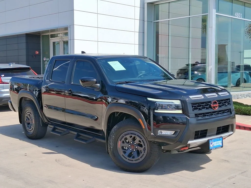 Certified Used 2025 Black Nissan PRO-4X image 1
