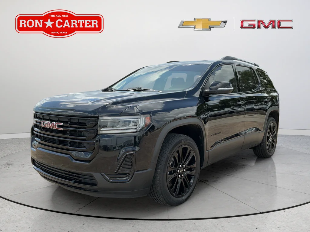 Used 2022 EBONY TWILIGHT METALLIC GMC SLE image 3