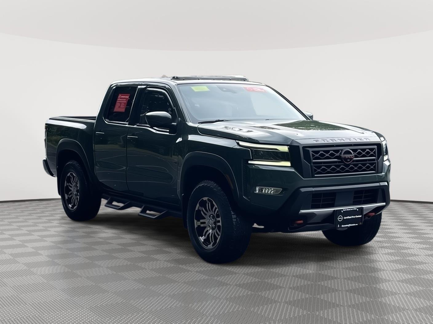 Used 2022 Tactical Green Metallic Nissan PRO-4X image 3