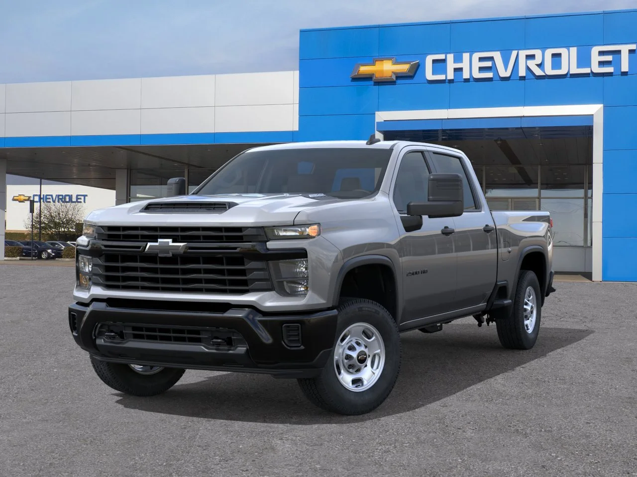 New 2026 Sterling Gray Metallic Chevrolet WT image 6