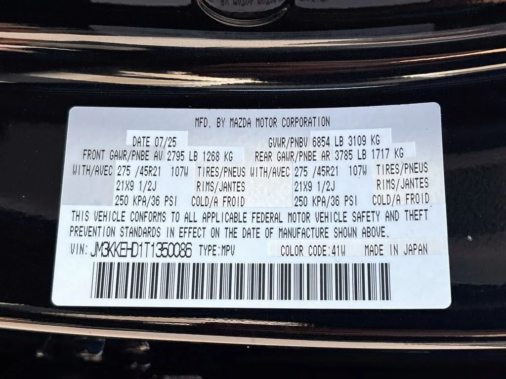 Certified Used 2026 Jet Black Mazda 3.3 Turbo Premium Plus image 35