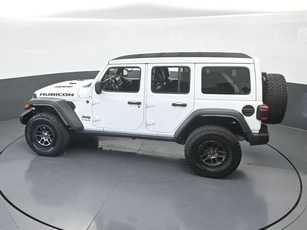 Used 2022 Bright White Clearcoat Jeep Unlimited Rubicon image 51