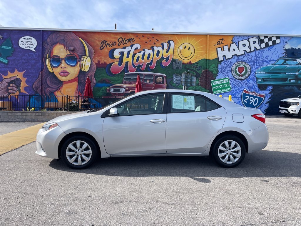 Used 2015 Toyota Corolla LE with VIN 2T1BURHE4FC379519 for sale in Worcester, MA
