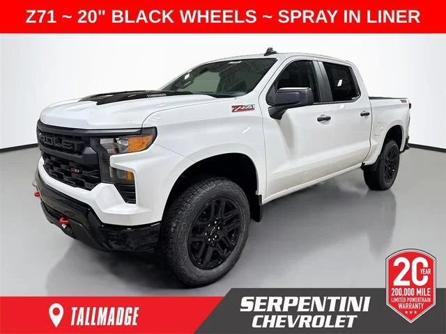 New 2026 Summit White Chevrolet Custom Trail Boss image 1