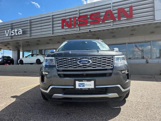 Used 2018 Ford Explorer Platinum with VIN 1FM5K8HT8JGC48806 for sale in Casper, WY