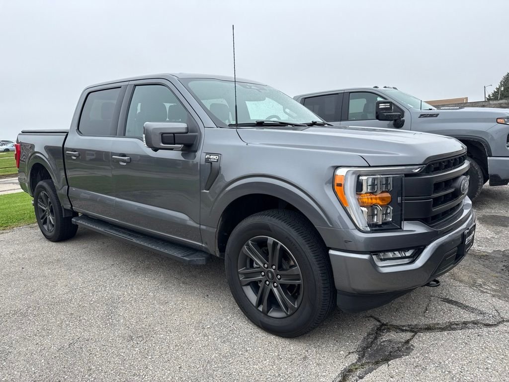 Used 2022 Gray Ford Lariat image 1