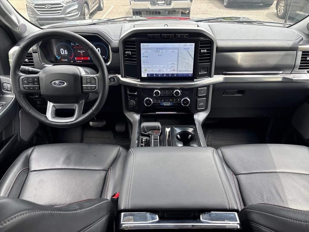 Used 2023 Black Metallic Ford Lariat image 4