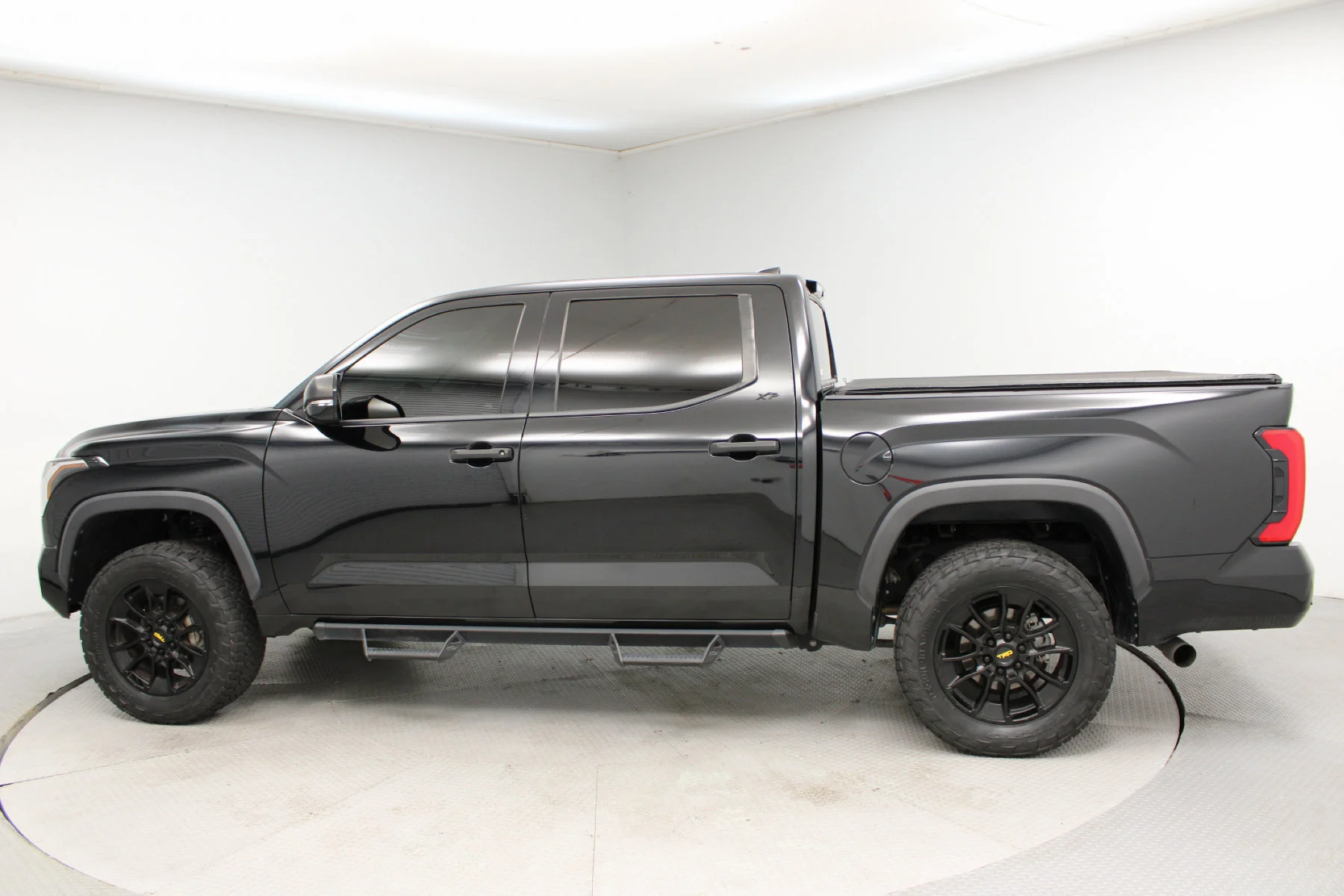 Used 2022 Midnight Black Metallic Toyota SR5 CrewMax 5.5