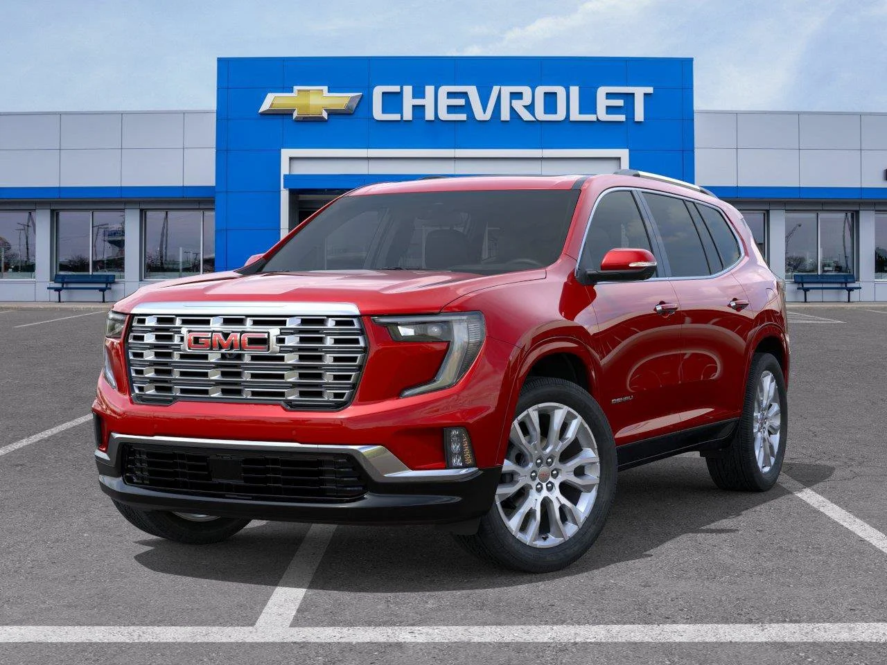 New 2027 Volcanic Red Tintcoat GMC Denali image 6