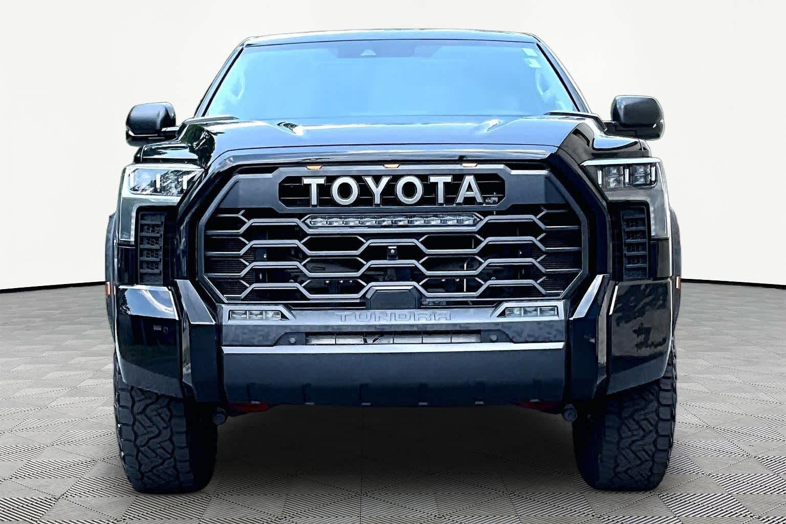 Used 2023 Midnight Black Metallic Toyota TRD Pro Hybrid image 4