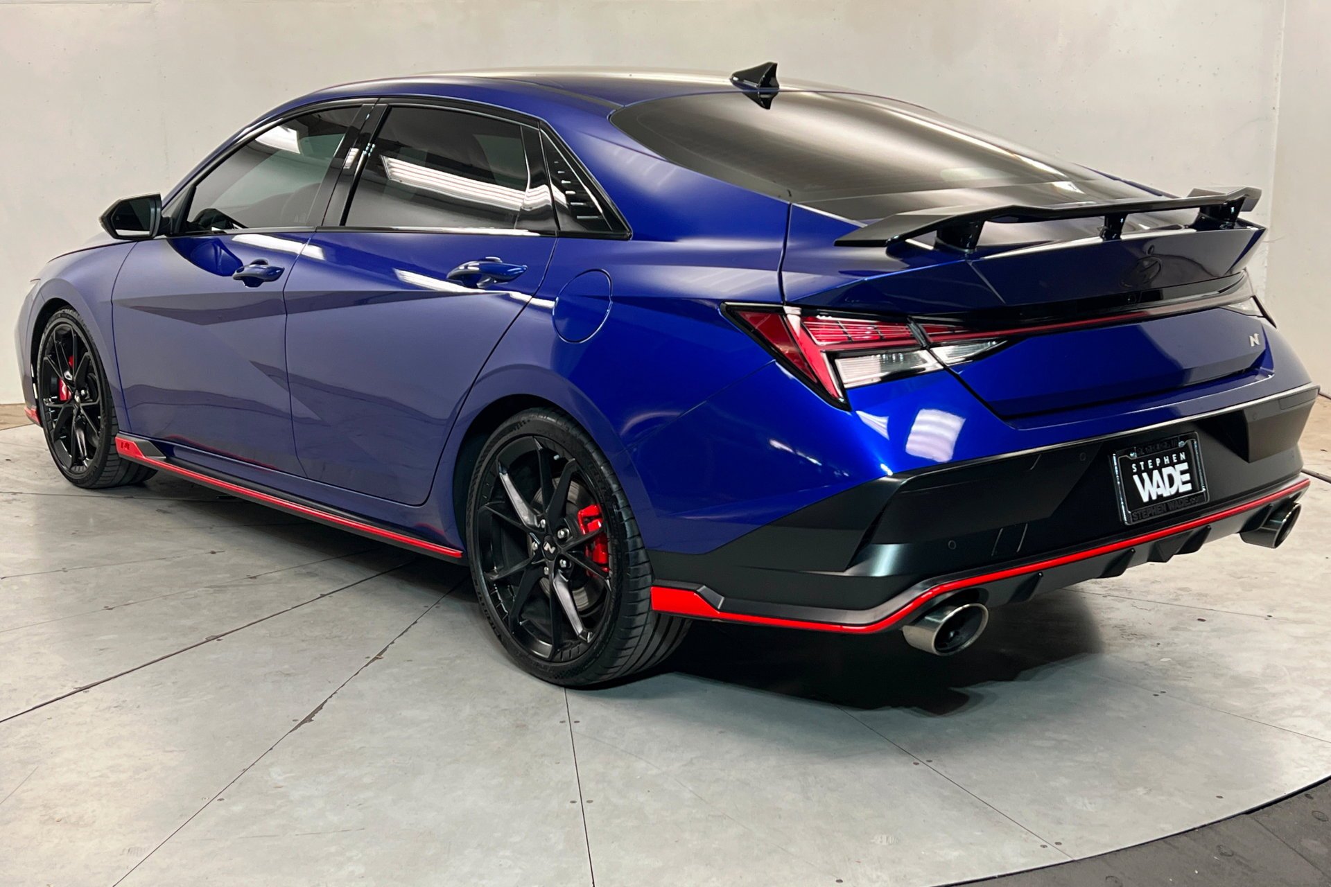 Used 2025 Intense Blue Hyundai Base image 3