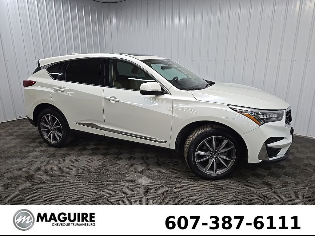 Used 2019 White Diamond Pearl Acura Technology Package image 1