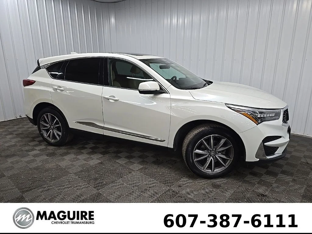 Used 2019 White Acura Technology Package image 1