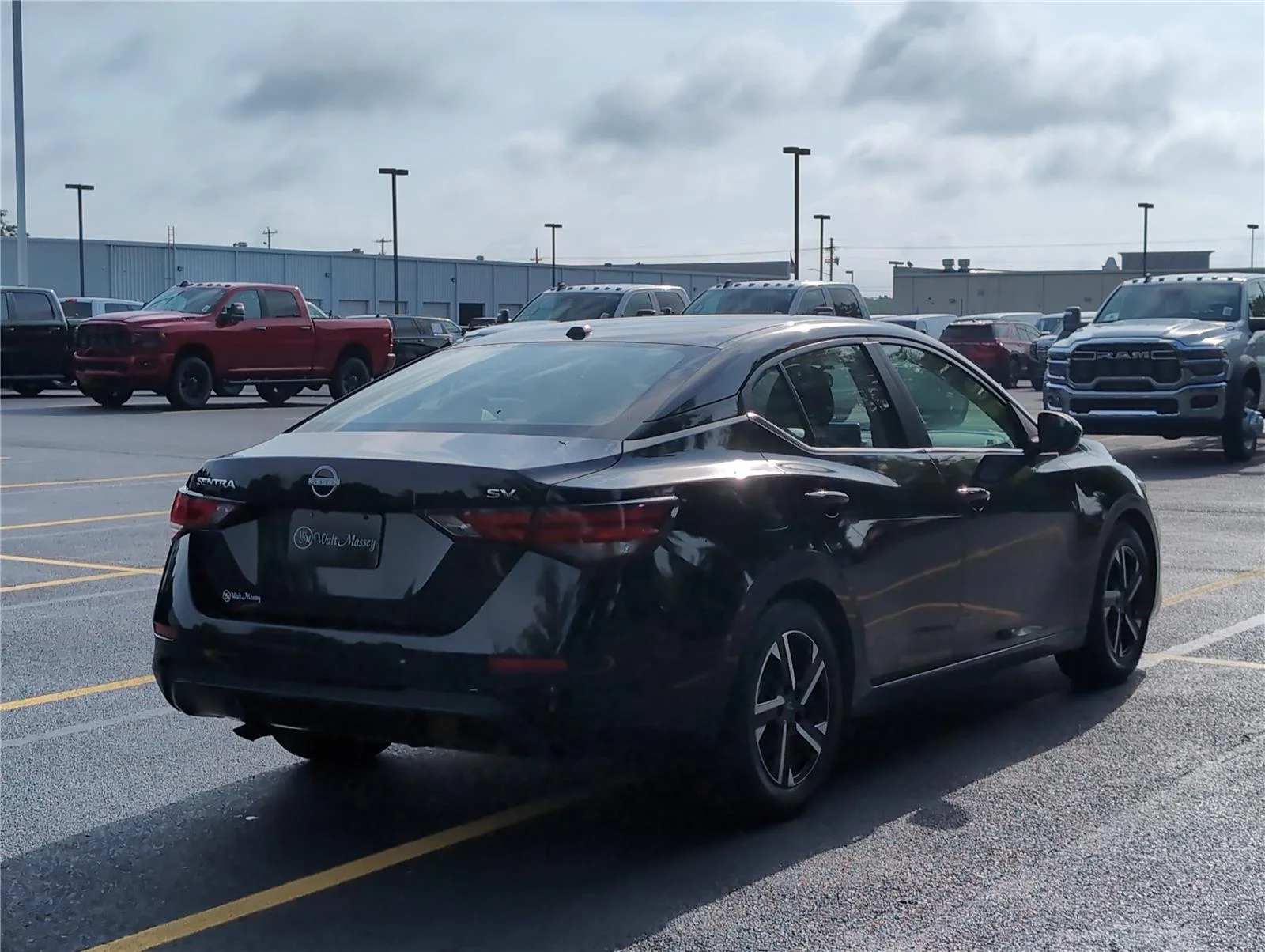 Used 2024 Super Black Nissan SV image 7