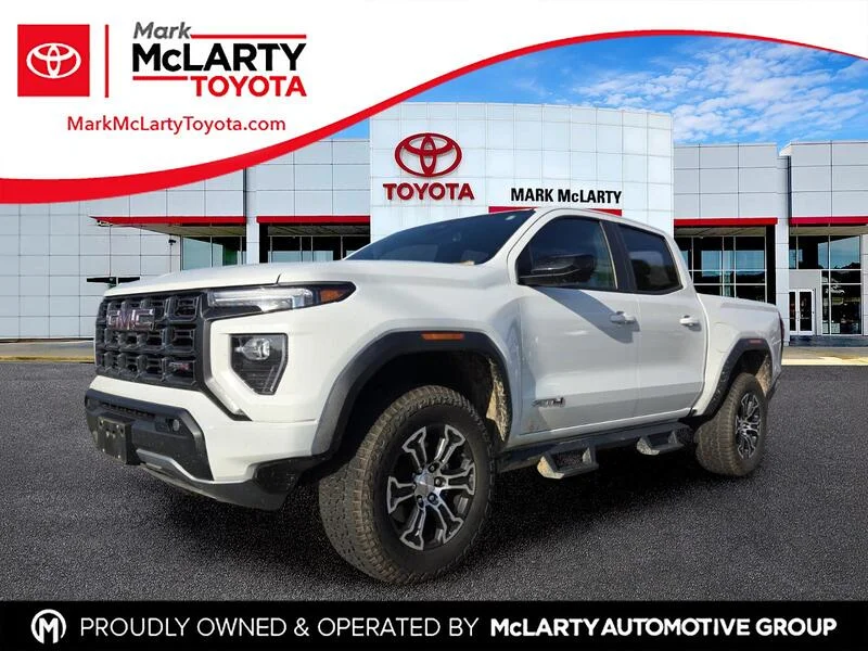 Used 2023 Summit White GMC AT4 image 1