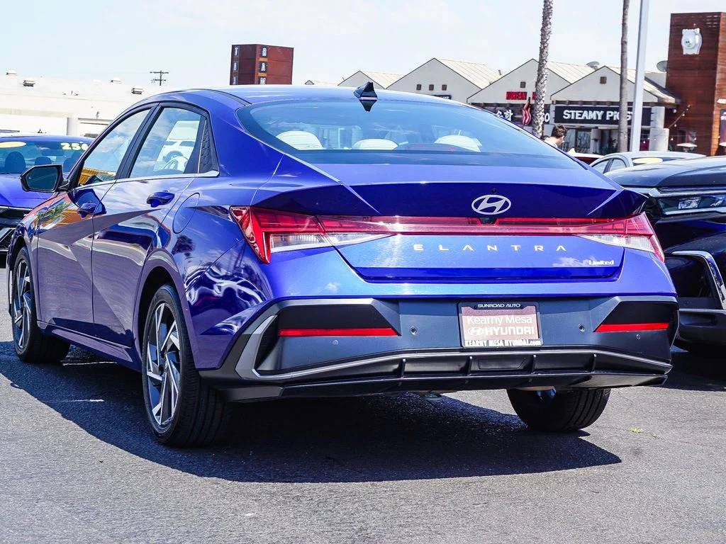 Used 2024 Blue Hyundai Limited image 5