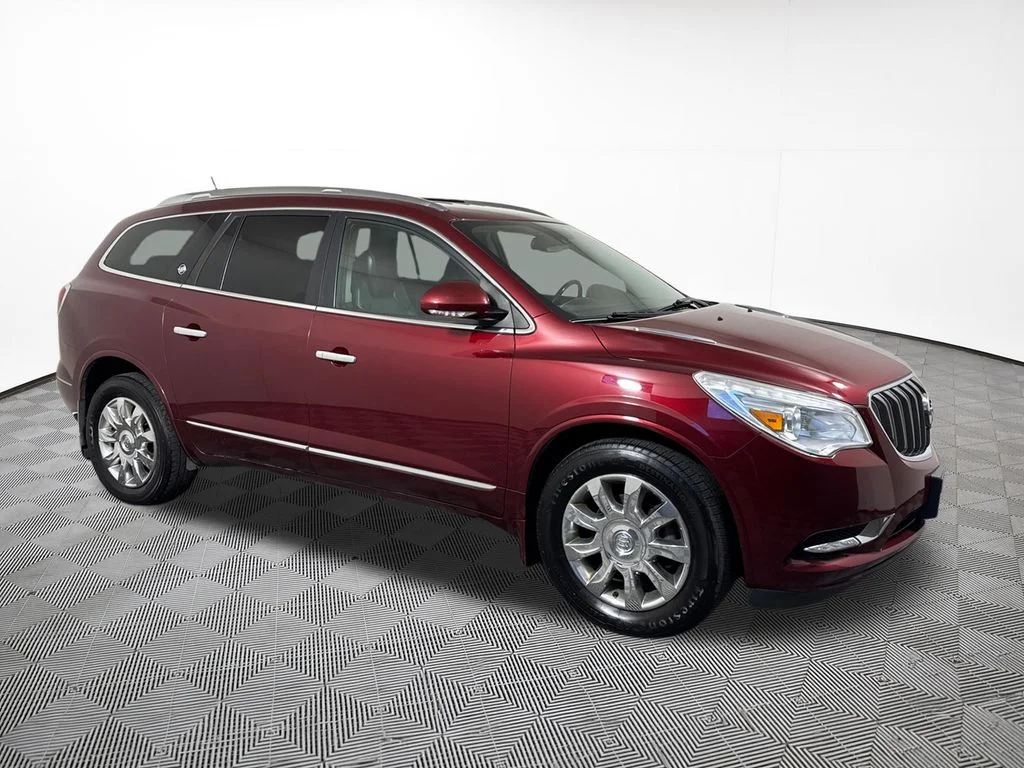 Used 2016 Crimson Red Buick Leather Group image 5