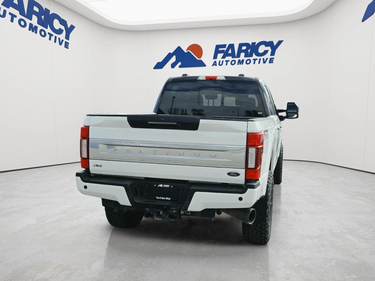 Used 2022 Star White Metallic Tri-Coat Ford Platinum image 7