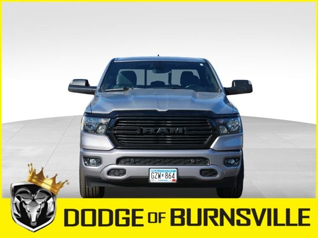 Used 2021 RAM Ram 1500 Pickup Big Horn/Lone Star with VIN 1C6SRFBT9MN785255 for sale in Burnsville, Minnesota