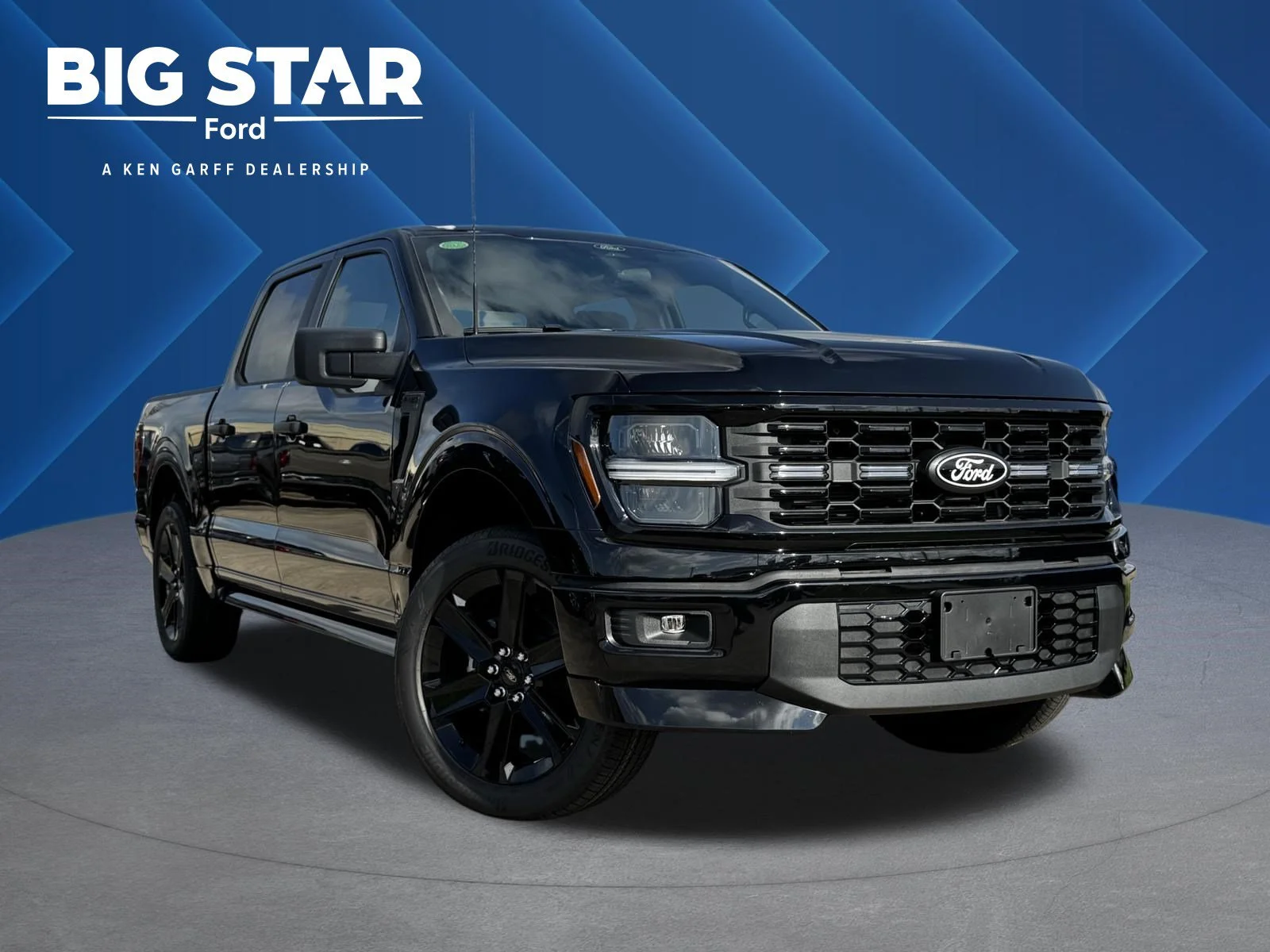 New 2026 Agate Black Metallic Ford STX image 1