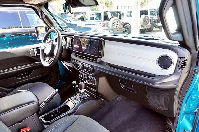 Used 2024 Blue Jeep Sahara 4xe image 11