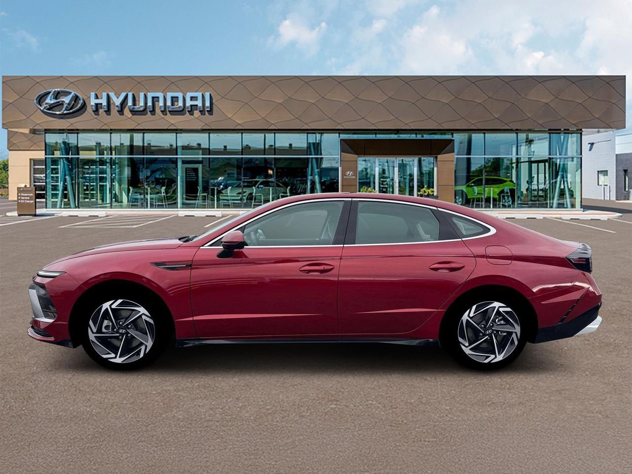 New 2026 Ultimate Red Hyundai SEL Sport image 3