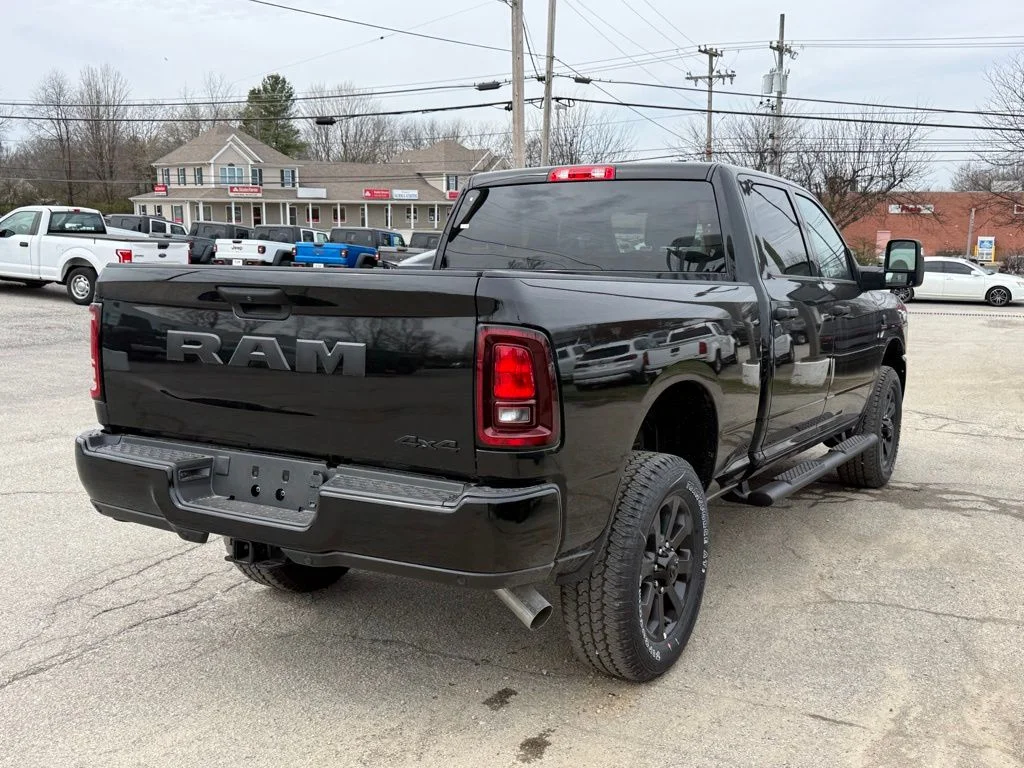 New 2026 Diamond Black Crystal Pearlcoat RAM Tradesman image 6