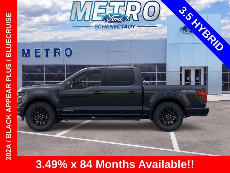 New 2026 Agate Black Metallic Ford XLT image 4