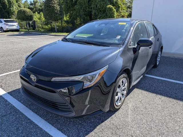 Certified Used 2024 Black Toyota LE image 2