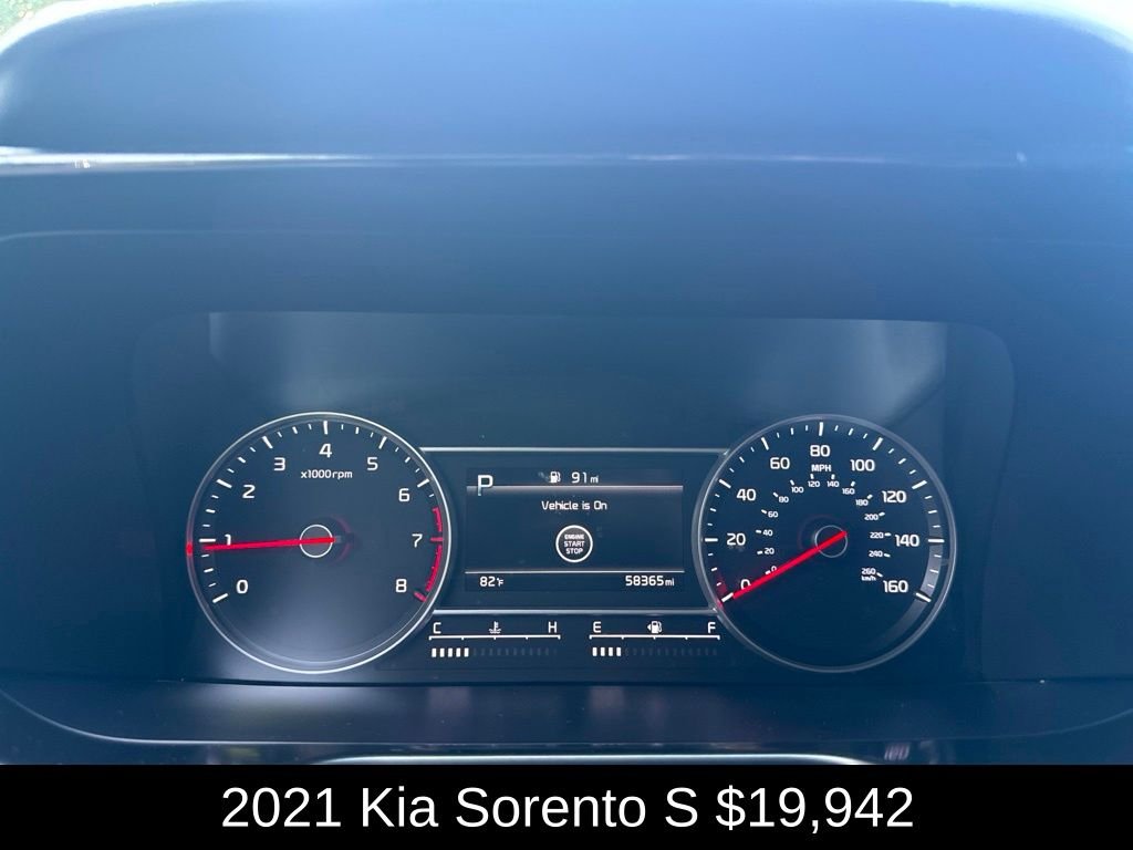 Used 2021 Ebony Black Kia S image 22