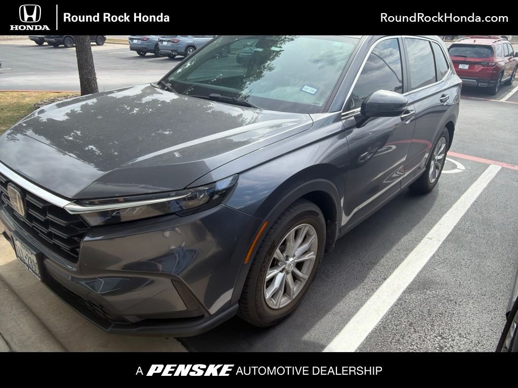 Certified Used 2024 Meteorite Gray Metallic Honda EX image 1