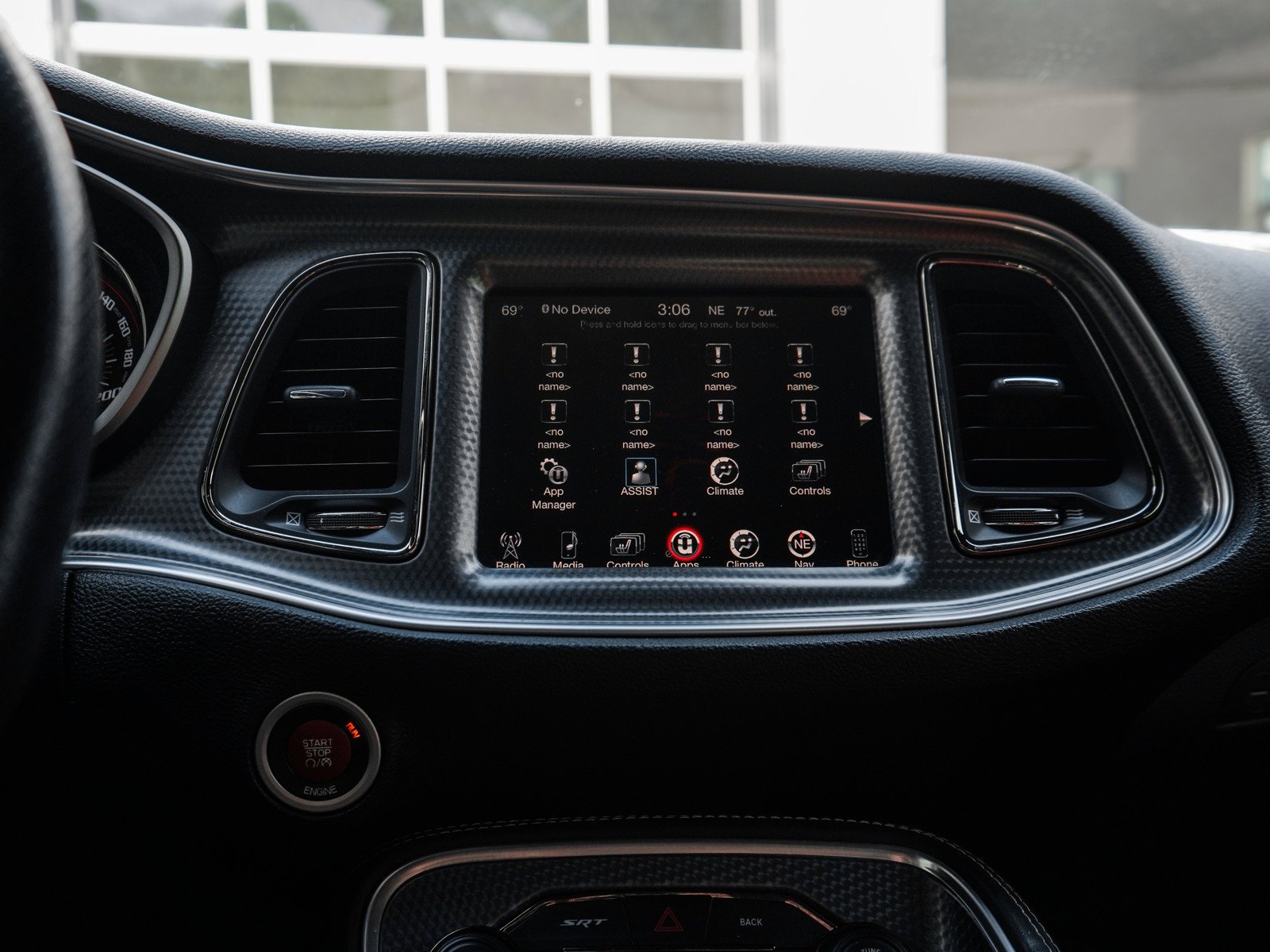 Used 2015 Phantom Black Tri-Coat Pearl Dodge SRT Hellcat image 21