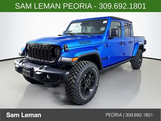 New 2026 Hydro Blue Pearl-Coat Exterior Paint Jeep Willys image 3