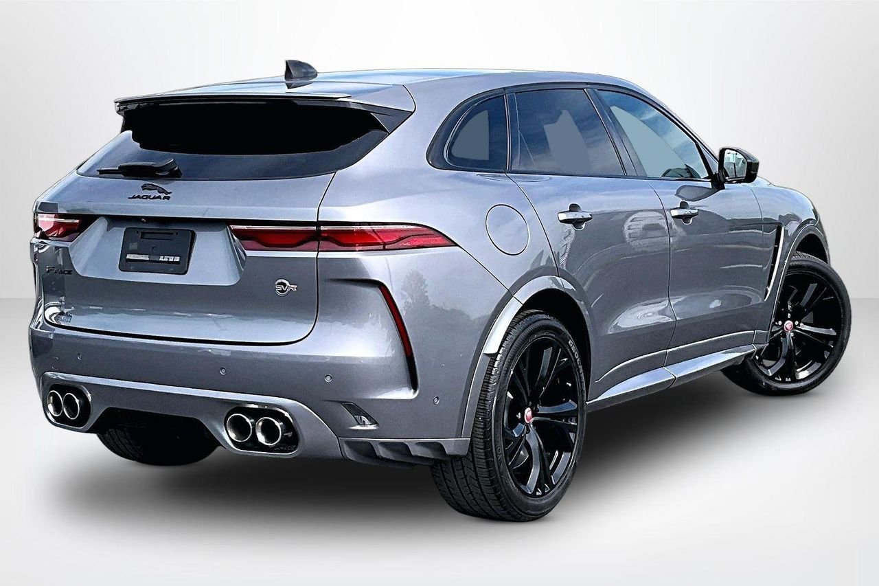 Used 2021 Hakuba Silver Jaguar SVR P550 AWD Automatic image 6