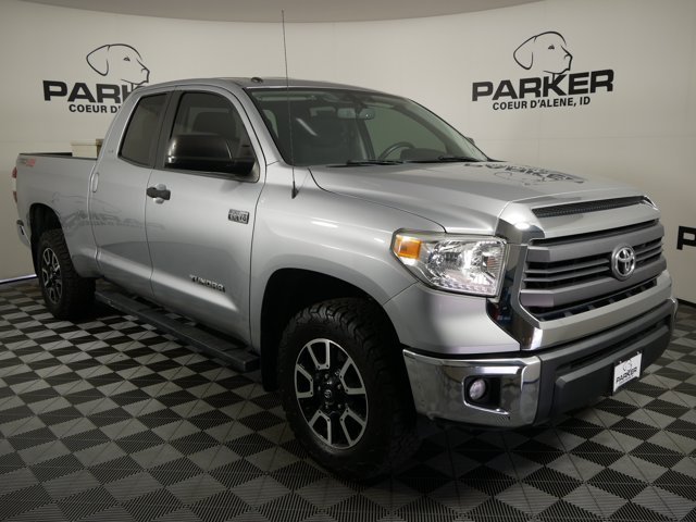 Used 2014 Silver Sky Metallic Toyota Crew Cab SR5 w/ TRD Off-Road Pkg & Upgrade Pkg image 4