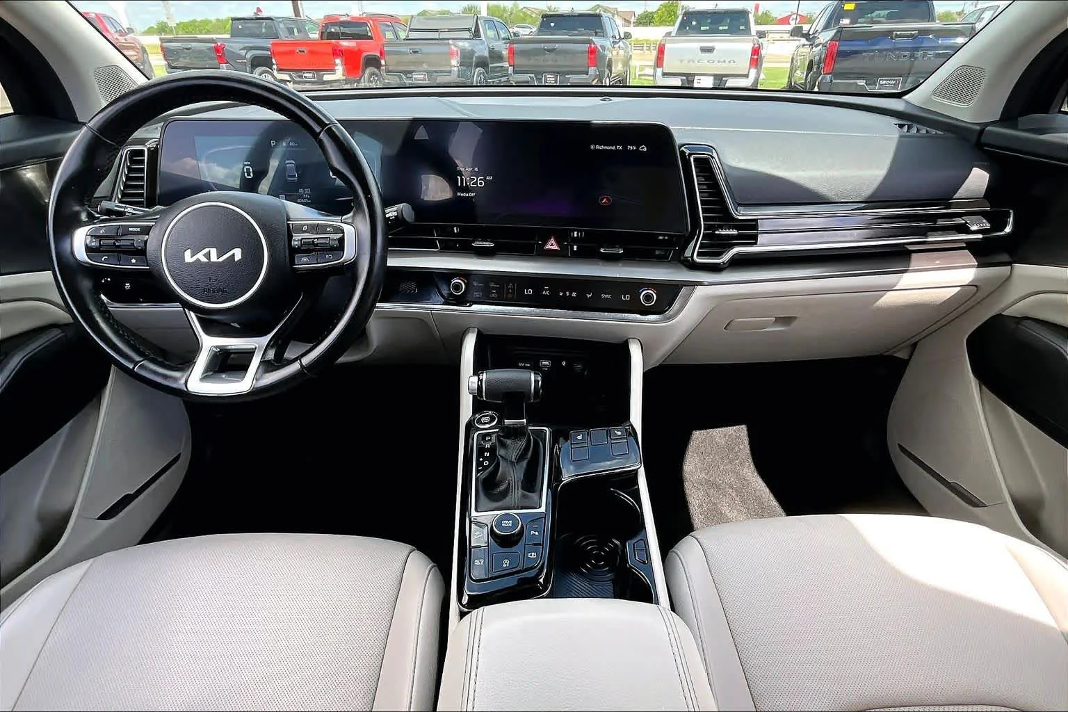 Used 2024 Ebony Black Kia EX image 14