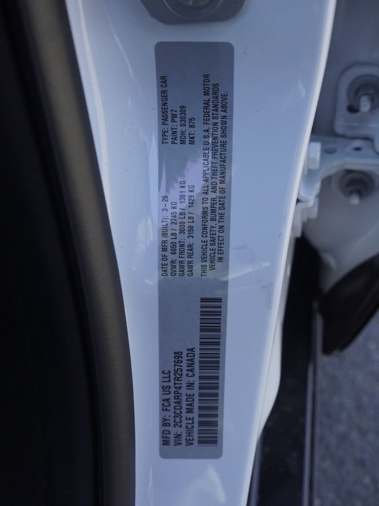 New 2026 White Knuckle Exterior Paint Dodge R/T Scat Pack image 29