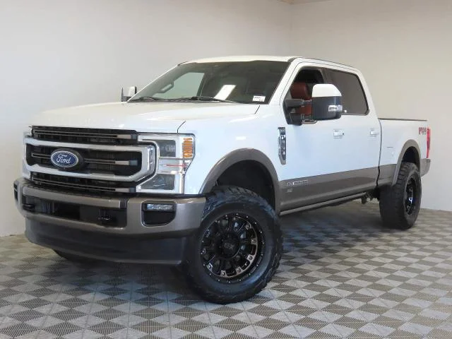 Used 2021 Oxford White Ford King Ranch Crew Cab image 43