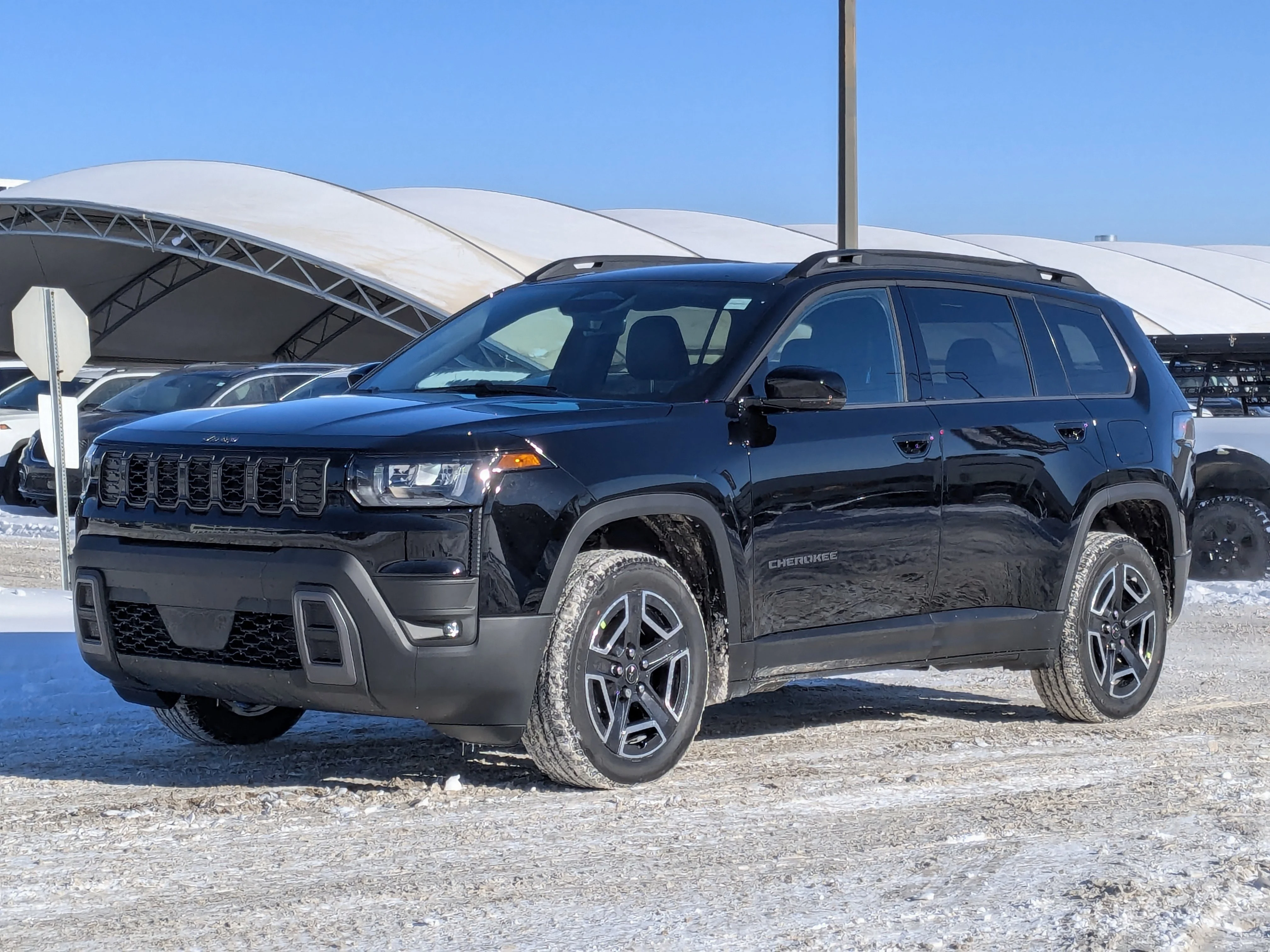 New 2026 Black Jeep Limited - - 1.6L Hybrid - Tech Group - Navigation - 9 Speakers - Hands-free Liftgate & More image 4