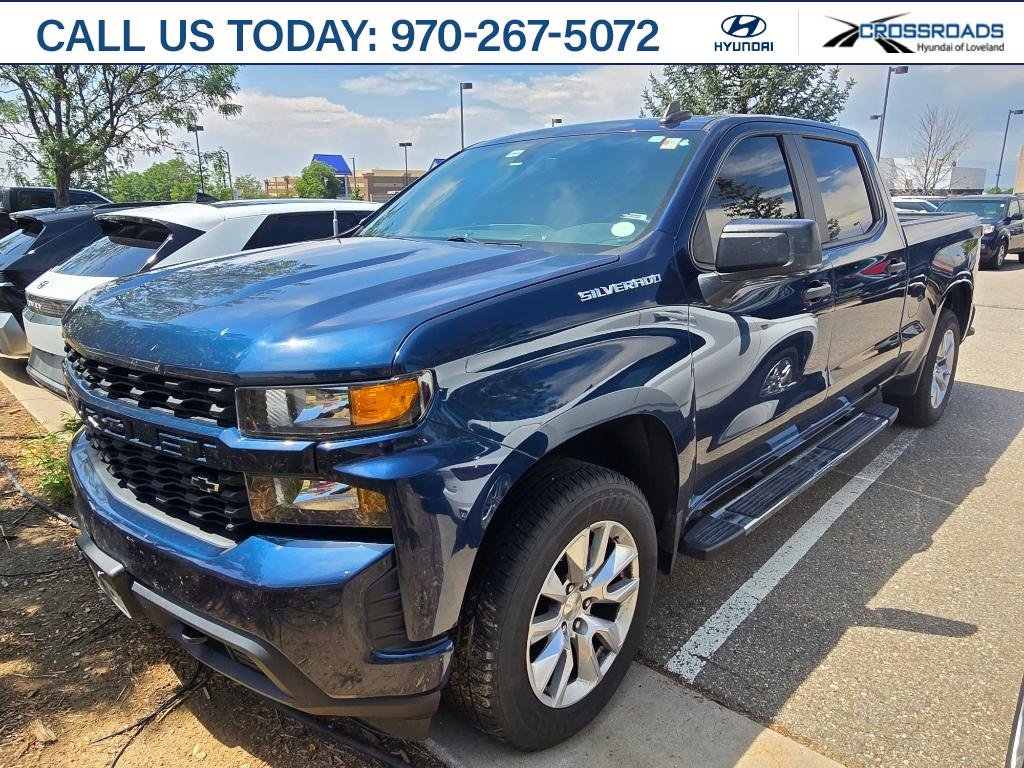 Used 2019 Northsky Blue Metallic Chevrolet Custom image 1
