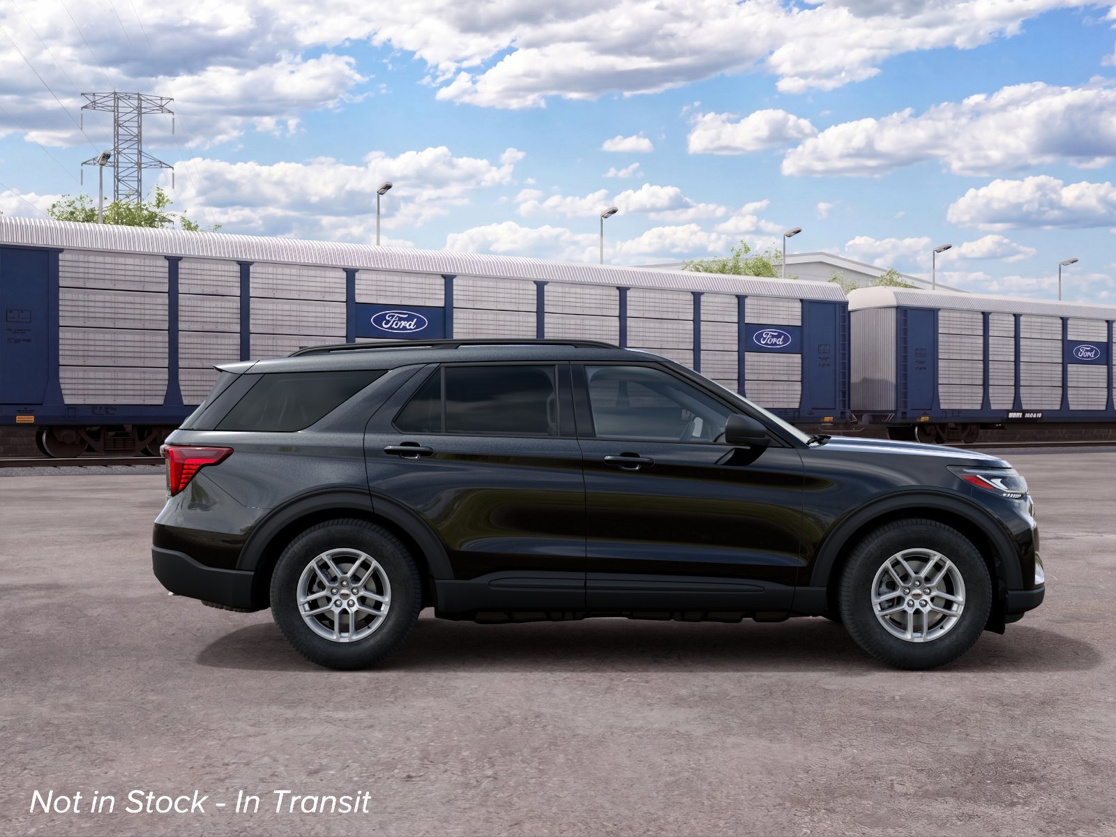 New 2027 Agate Black Metallic Ford Active image 5