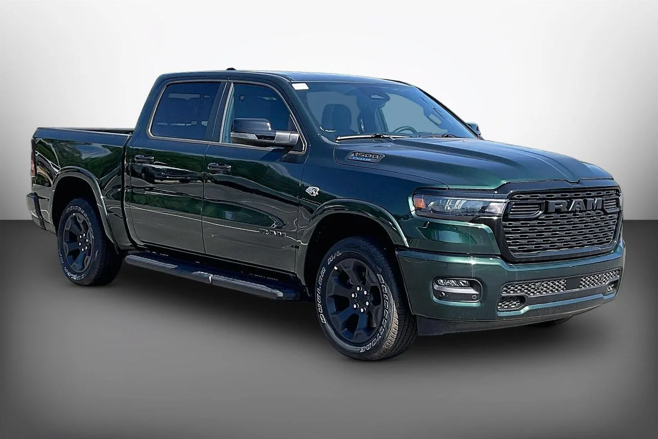 New 2026 Serrano Green Metallic RAM Big Horn/Lone Star image 1