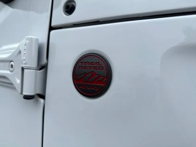 Used 2025 Bright White Clearcoat Jeep Rubicon image 11