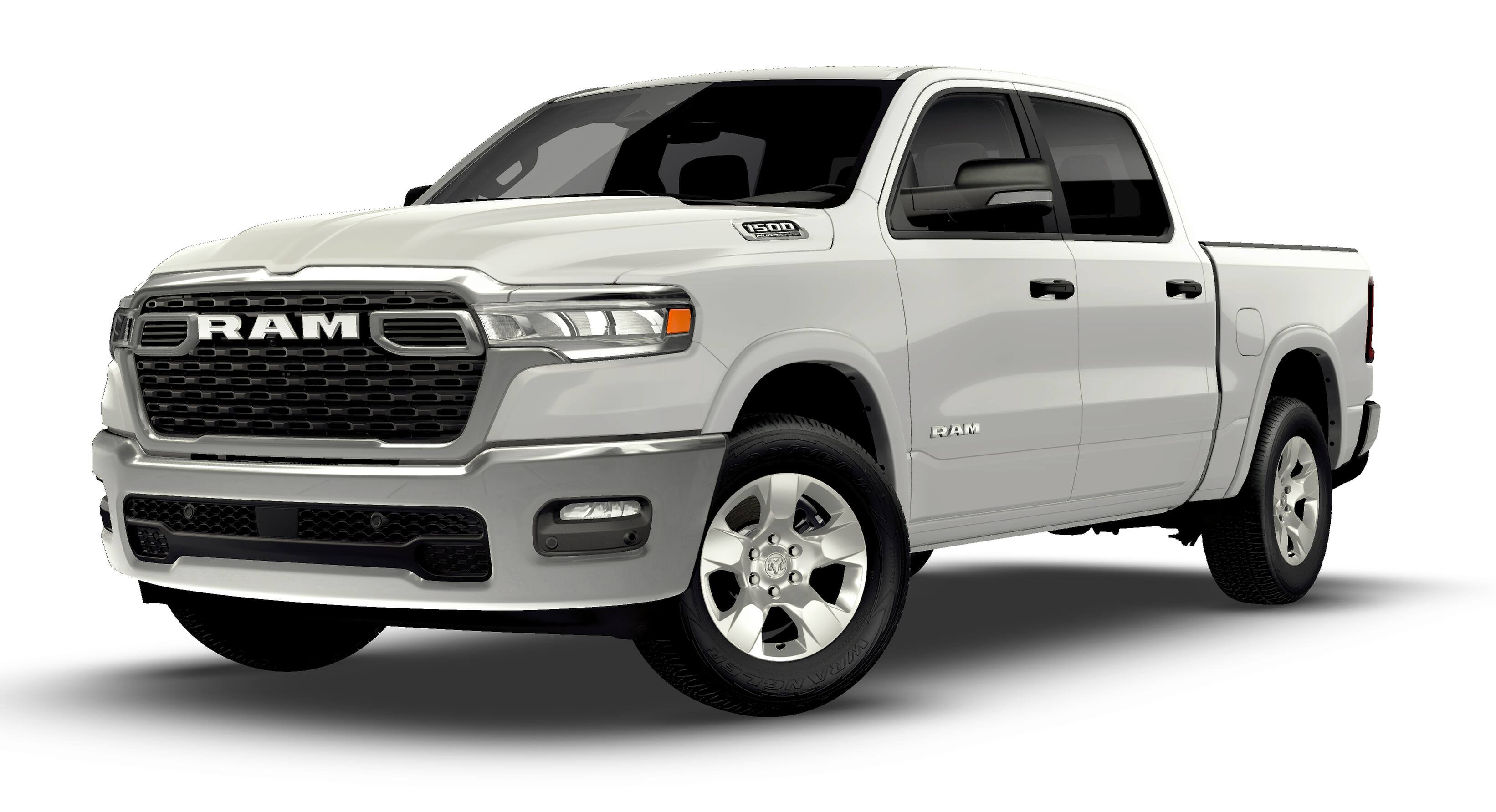 New 2026 Bright White Clear-Coat Exterior Paint RAM Big Horn/Lone Star image 13