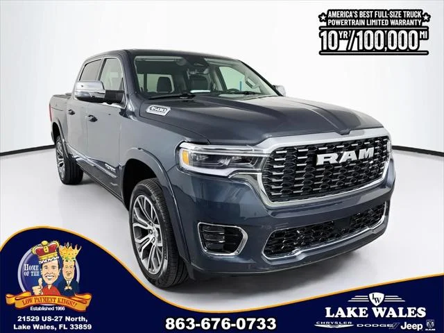 New 2026 Forged Blue Metallic Exterior Paint RAM Tungsten image 1