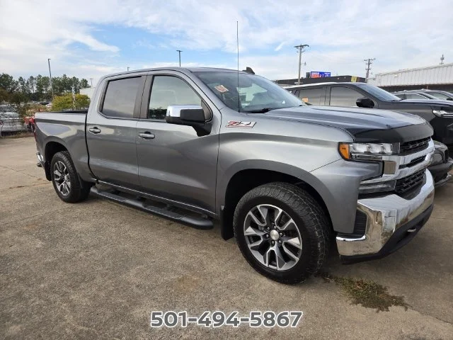 Used 2021 Chevrolet Silverado 1500 LT with VIN 3GCUYDED8MG172663 for sale in Little Rock